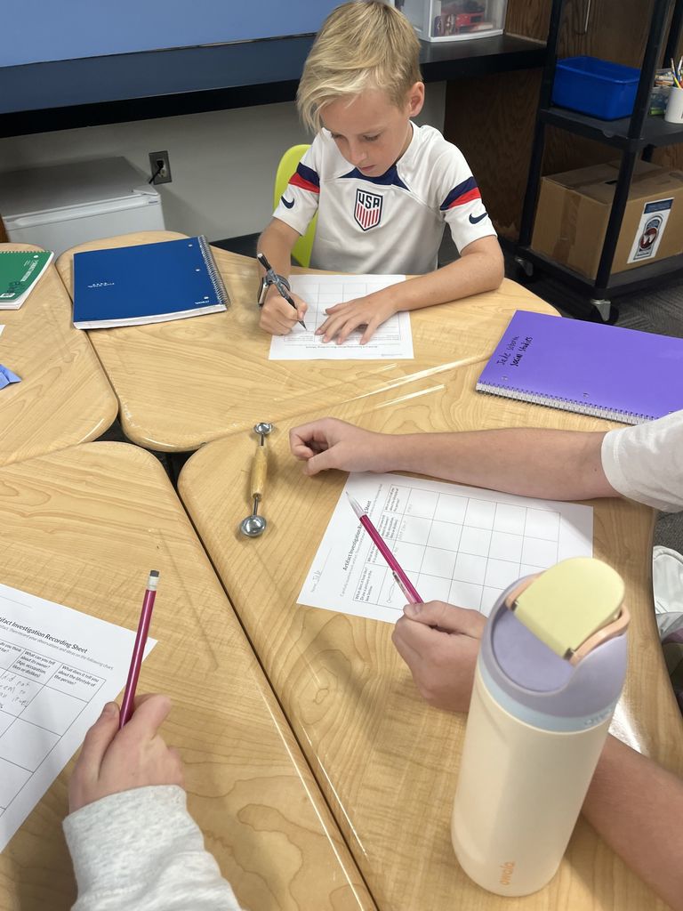 6th grade students exploring social sciences