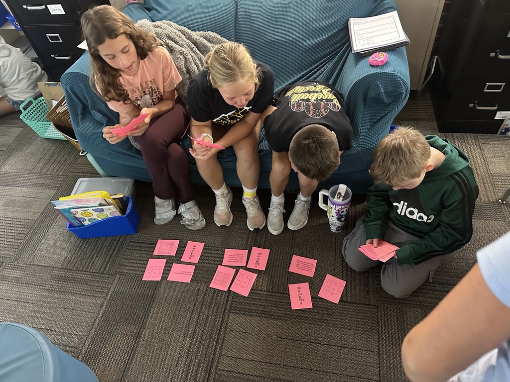 5th graders matching in math