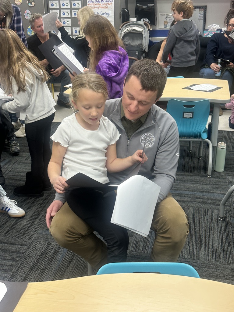 A student with their family member