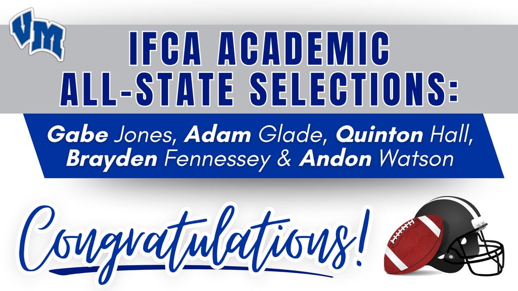 Congratulations IFCA Academic All-State selections!
