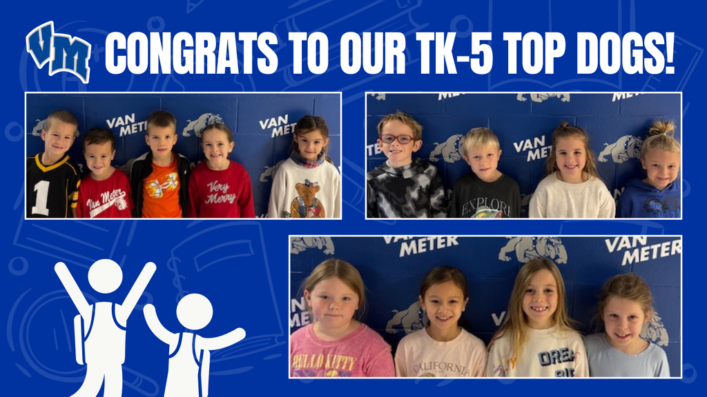 November’s TK-5 Top Dogs for showing responsibility! Part 1