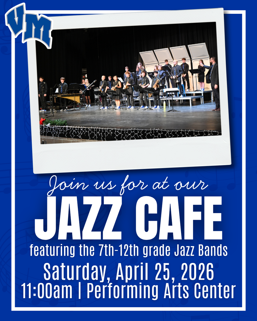 High school jazz band performing on stage with various instruments during a concert event.