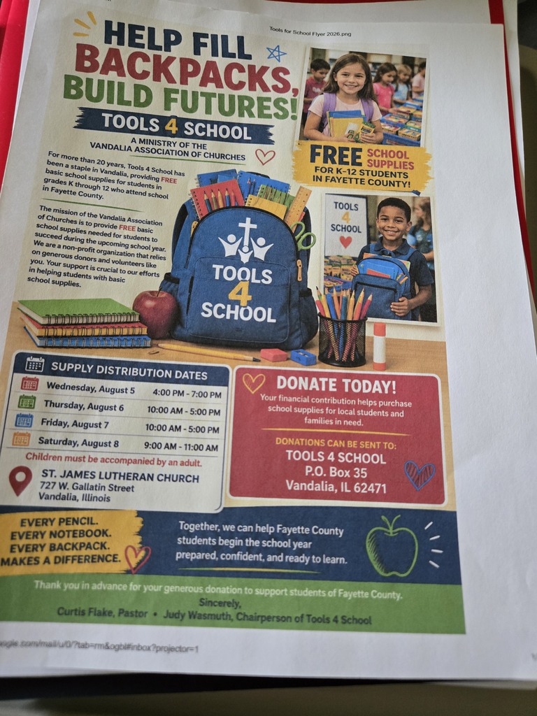 tools for school