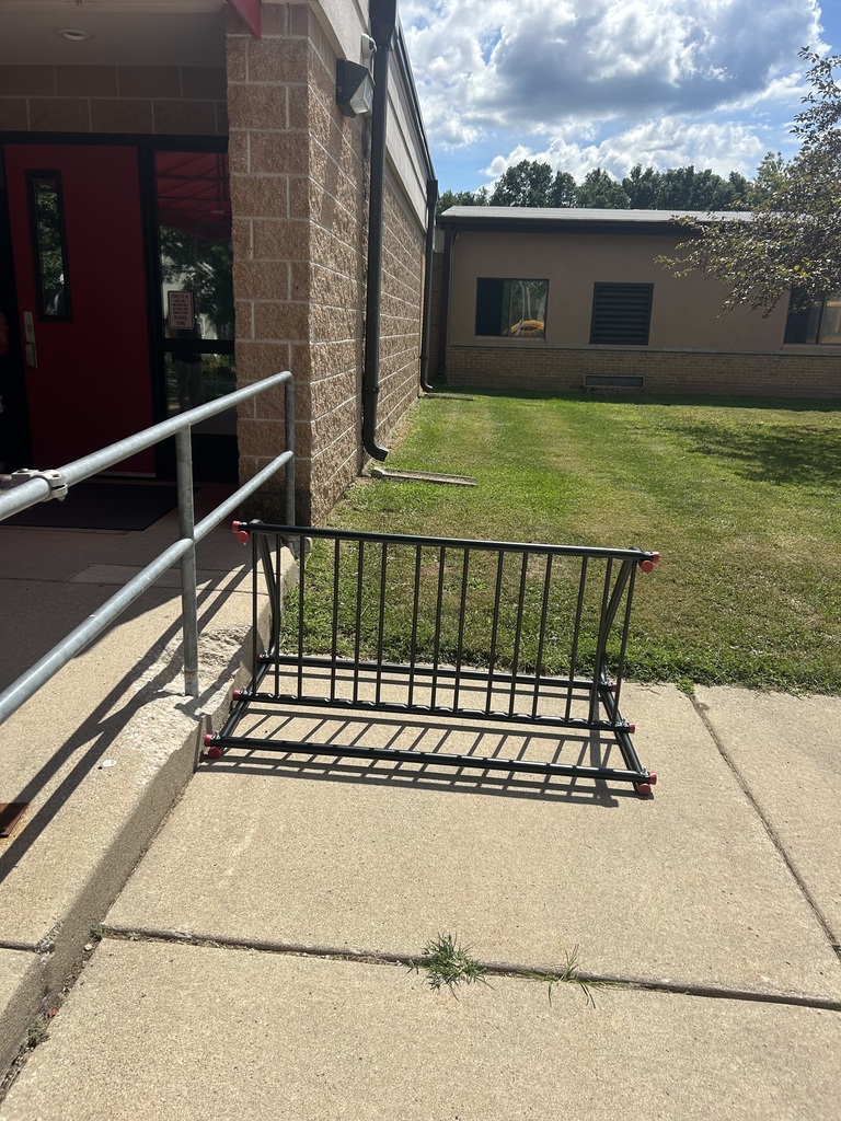 Townsend has a bike rack!