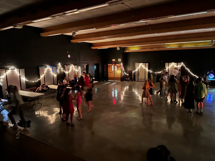From the classroom to the dance floor. Middle School danced the night away!