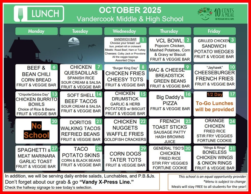 October Lunch