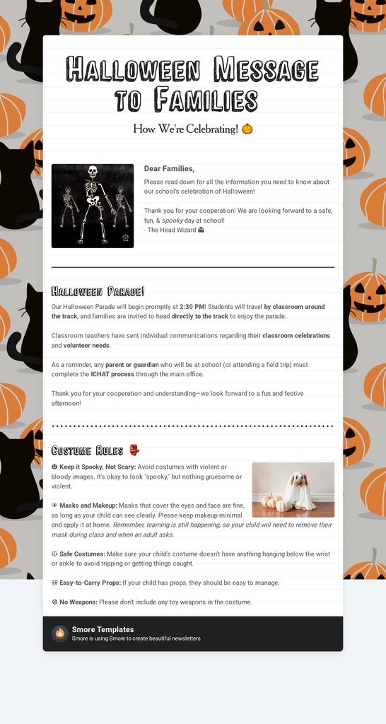 Townsend Halloween Parade!