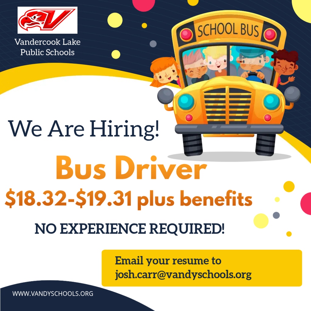 school bus driver ad