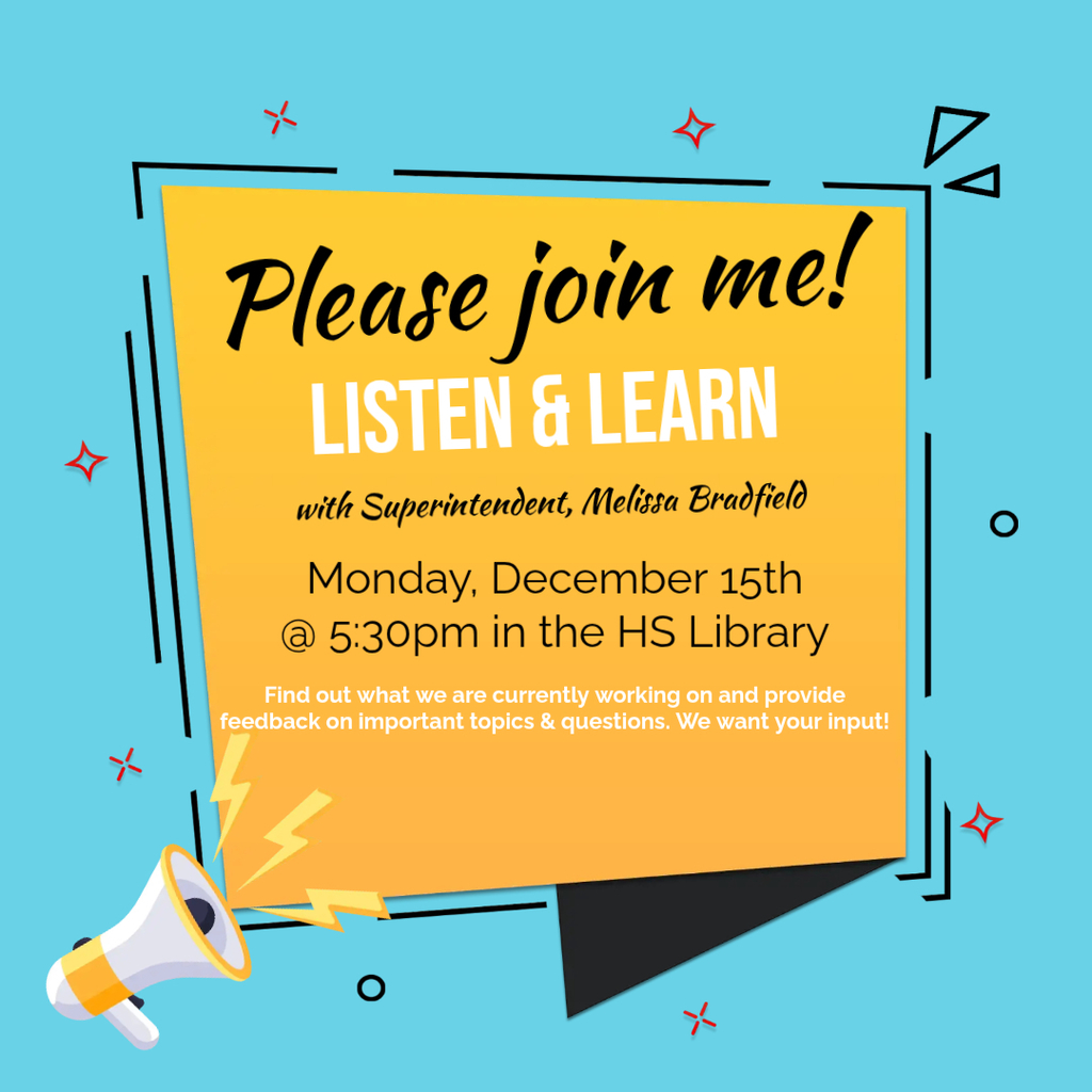 Listen & Learn flier