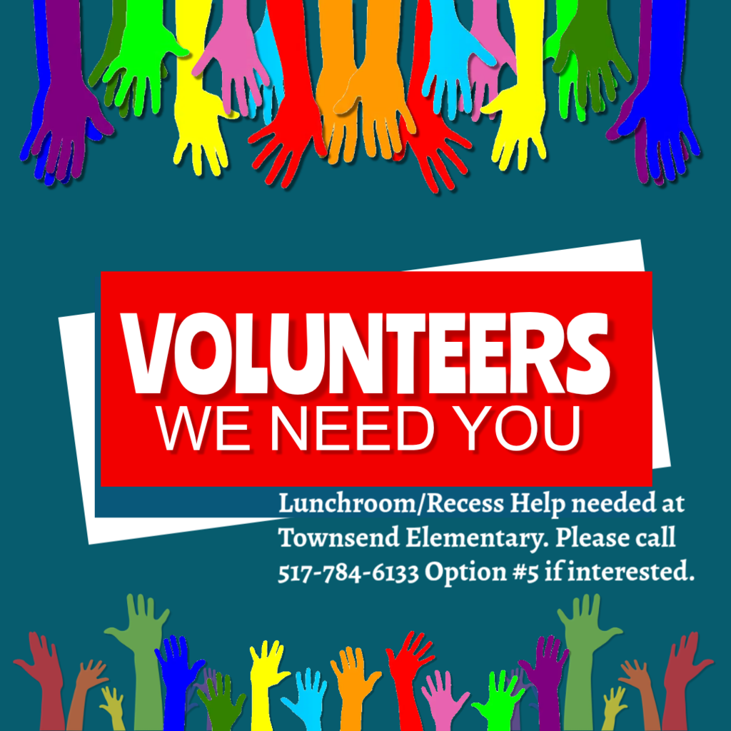 Volunteers needed