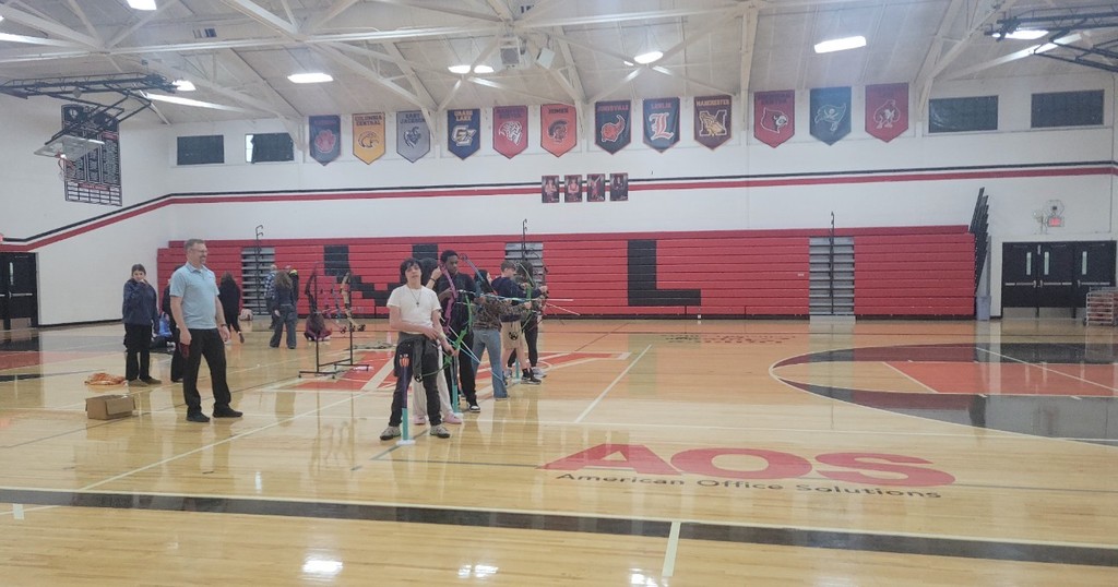 getting ready to shoot