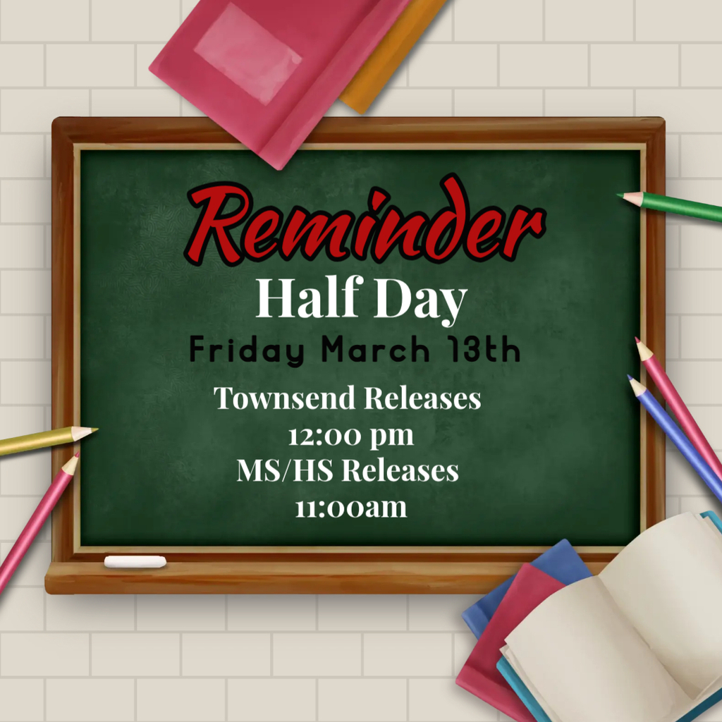 Half Day Friday March 13,2026