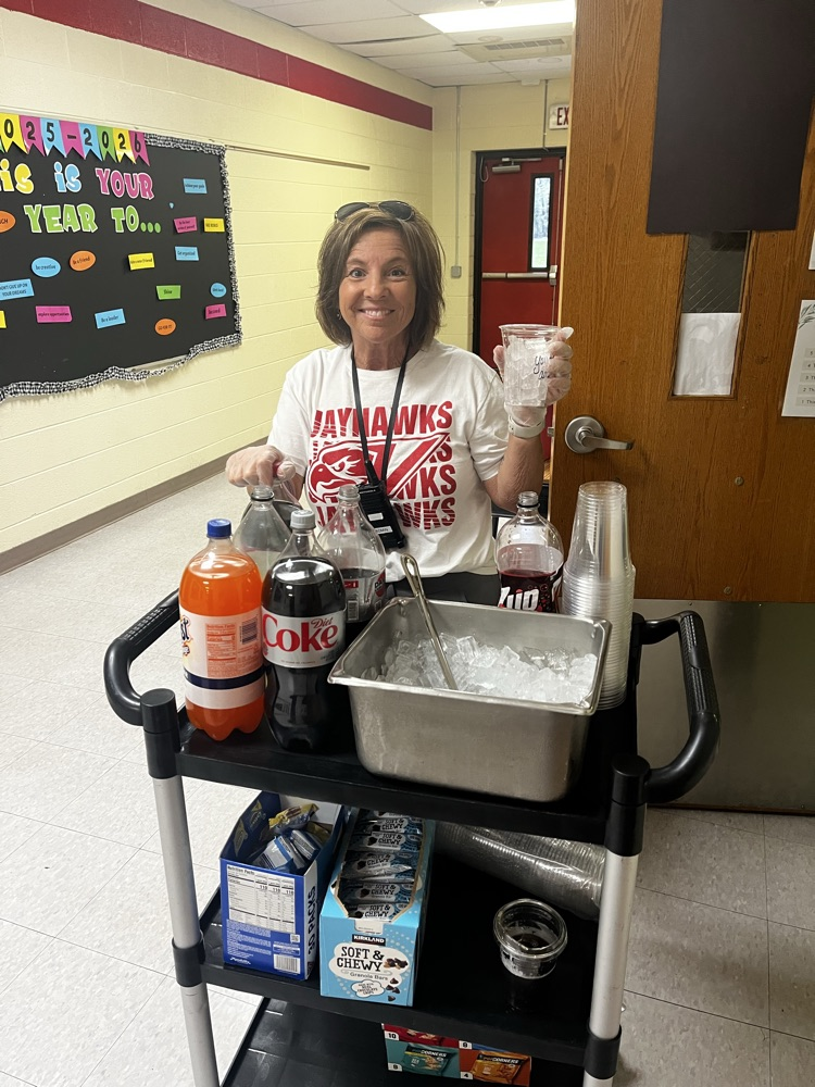 drink and snack cart 