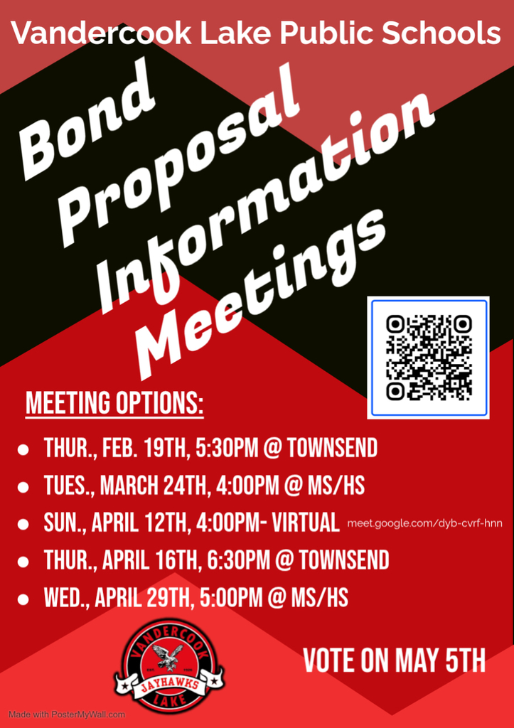 Last bond meeting 4/29/26 at 5pm in the HS library