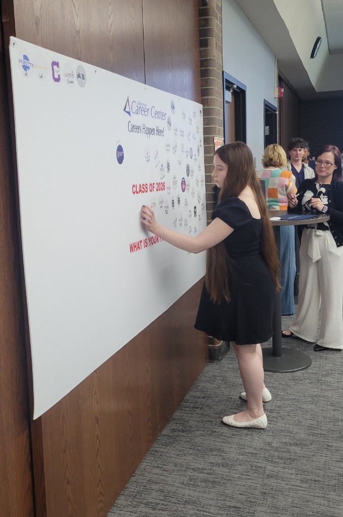 leaving her mark