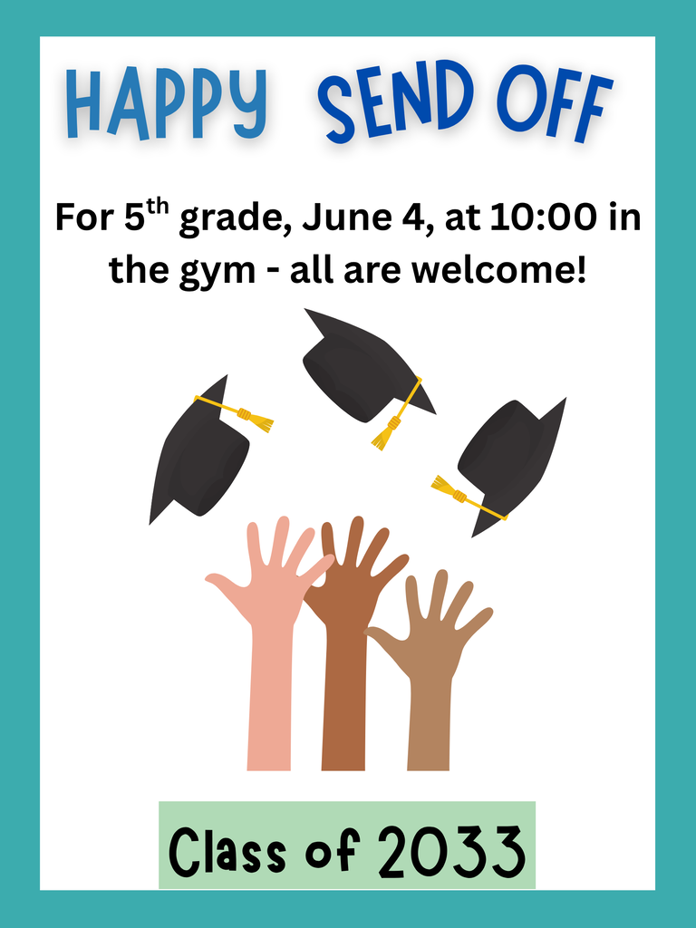 5th grade send off