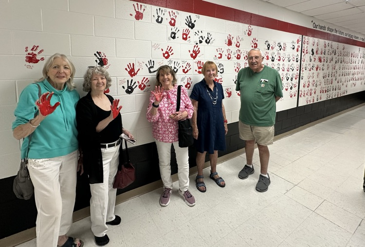 handprint wall 