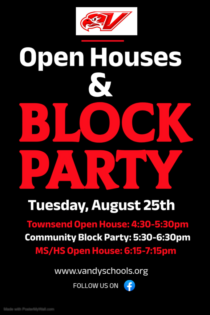 block party and open houses