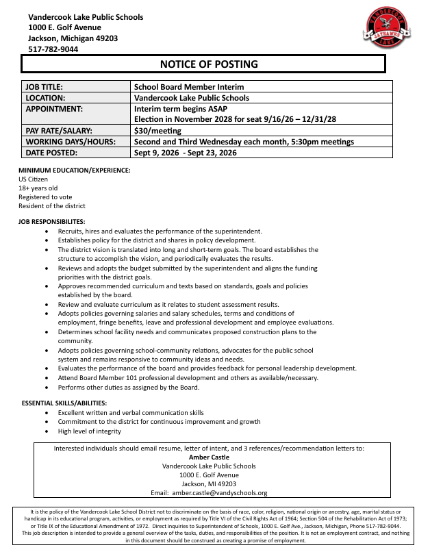 board member posting