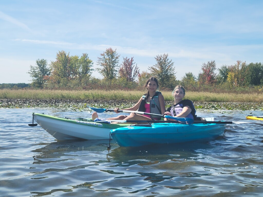 Buddies on the water