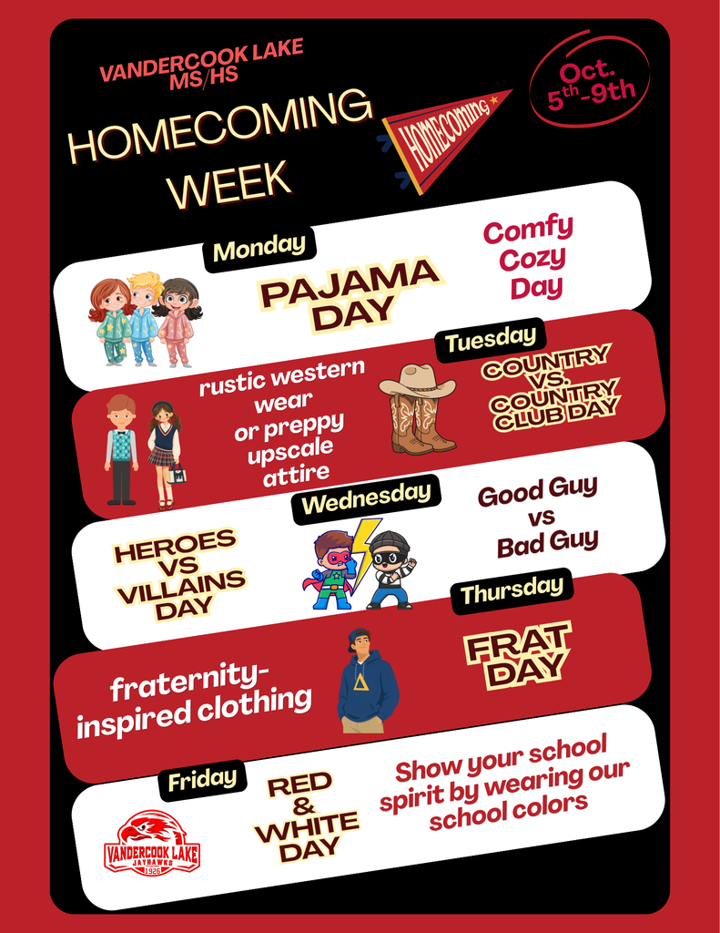 Homecoming Spirit Days