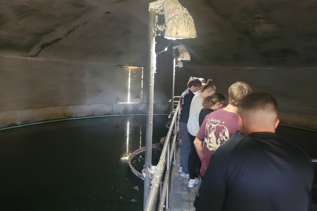 inside the sludge