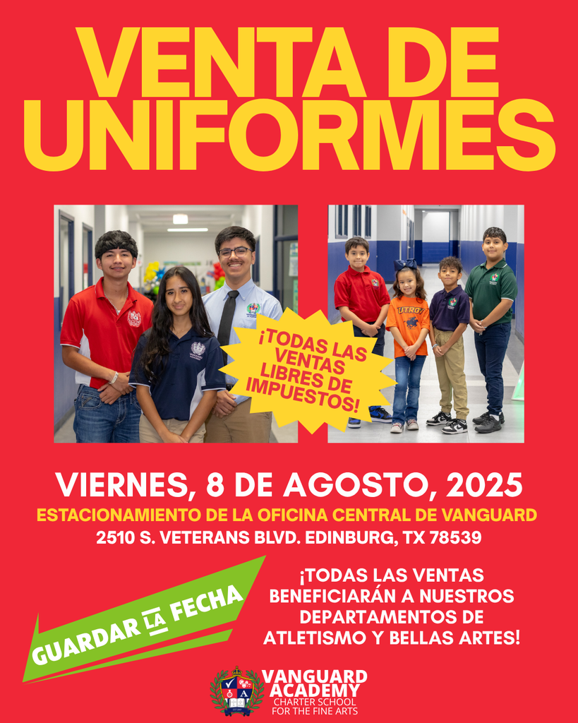 Venta de uniformes!