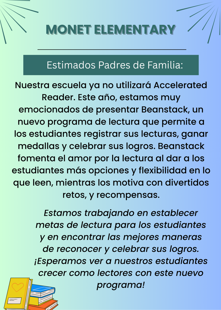New Reading Program