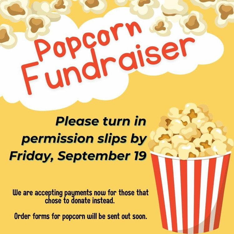 Popcorn Fundraiser