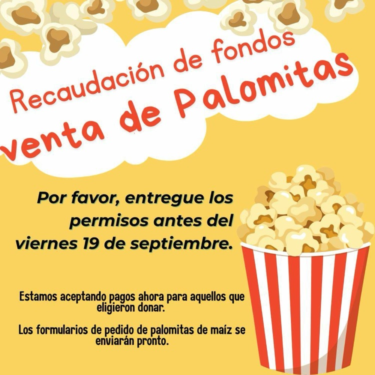 Popcorn Fundraiser
