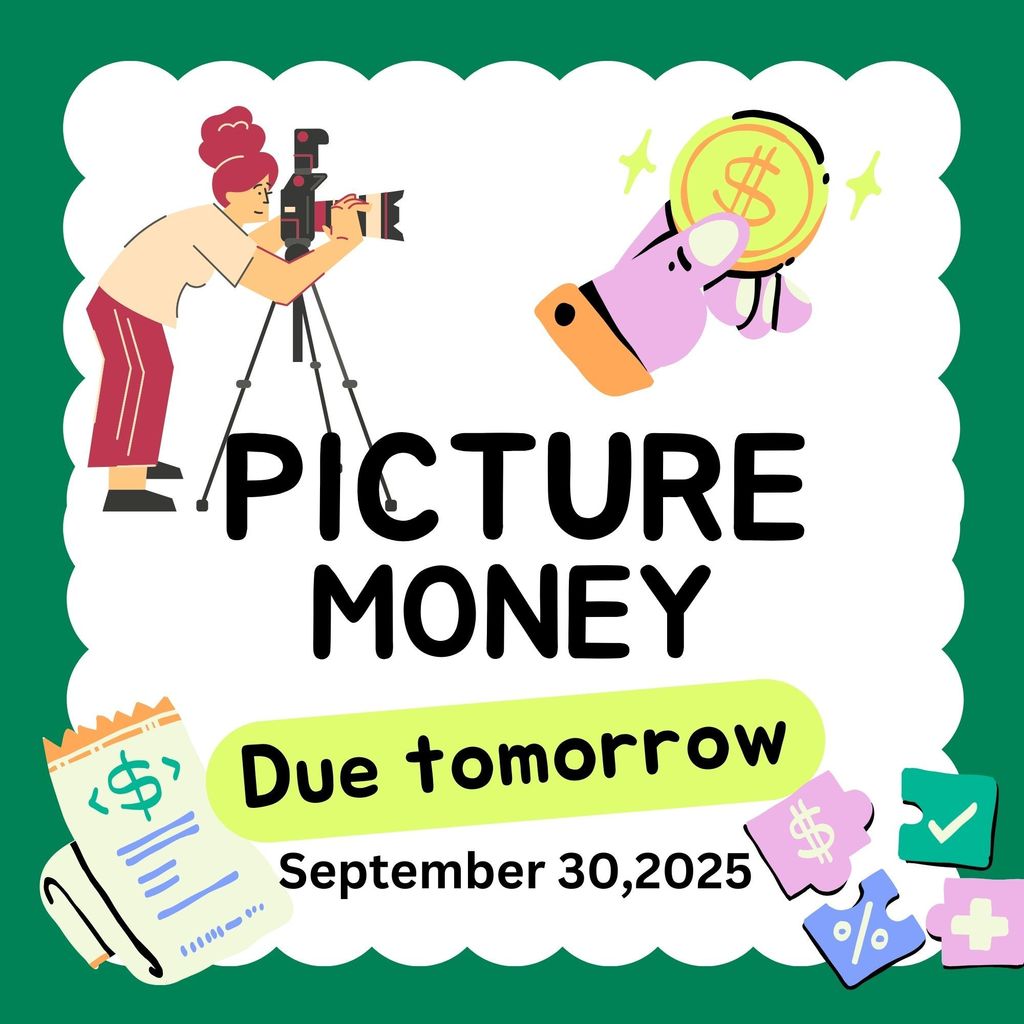 Picture money due tomorrow