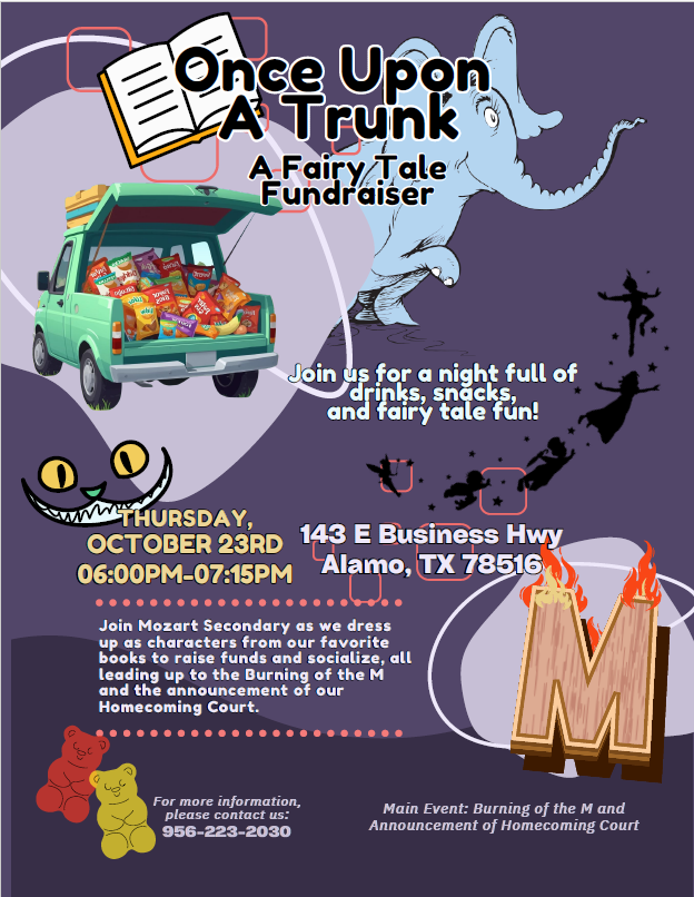 Burning of the M flyer