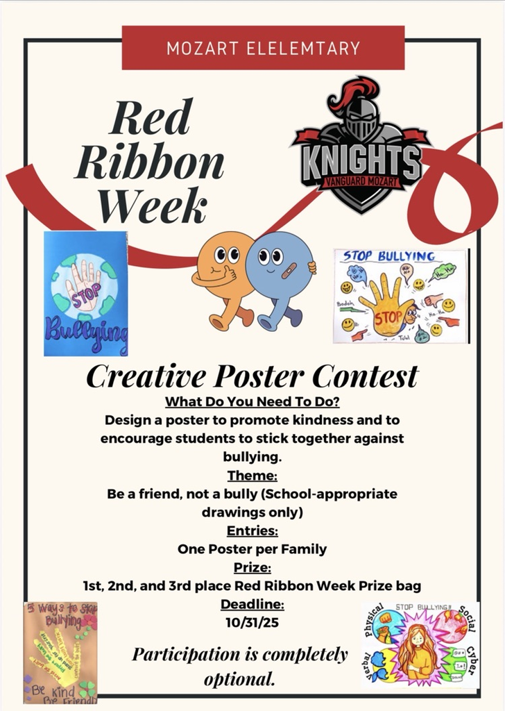 Red Ribbon Week Poster Contest 2025