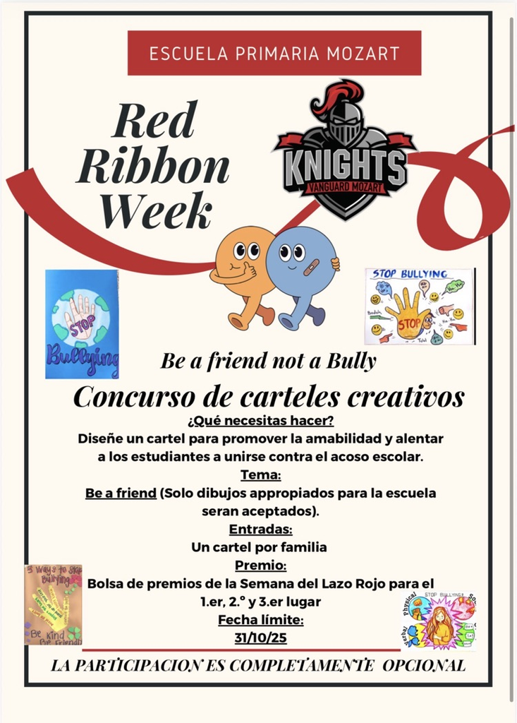 Concurso de carteles de semana de listón rojo 2025