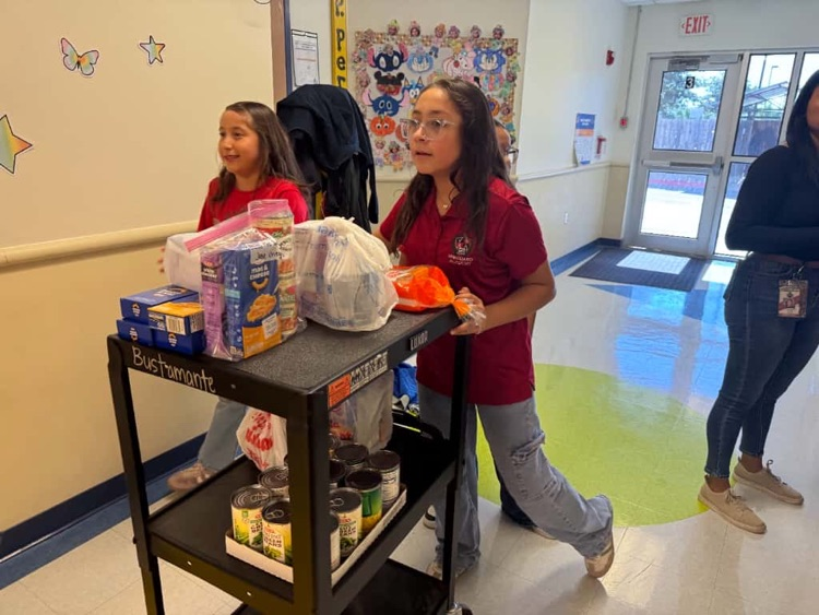 student council food drive 