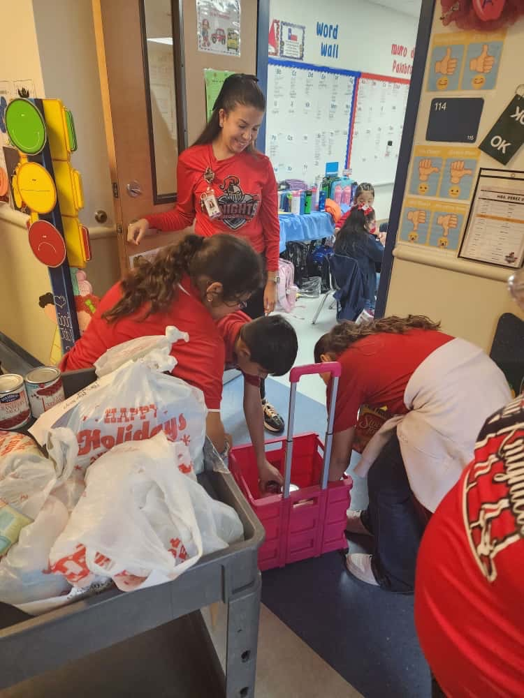 student council food drive 