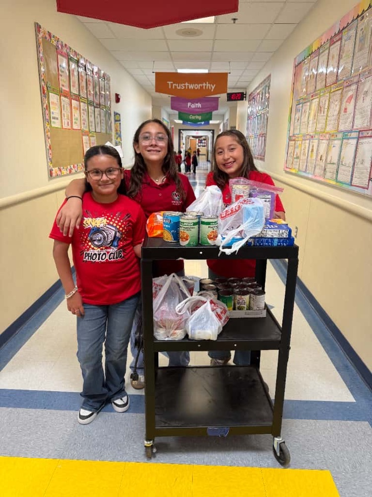 student council food drive 