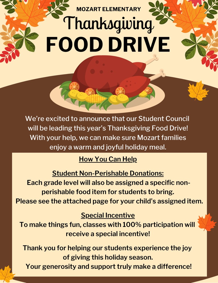 food drive invite
