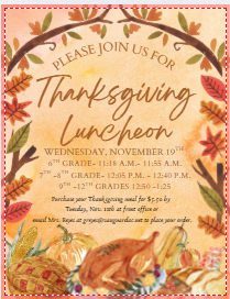Thanksgiving invitation update