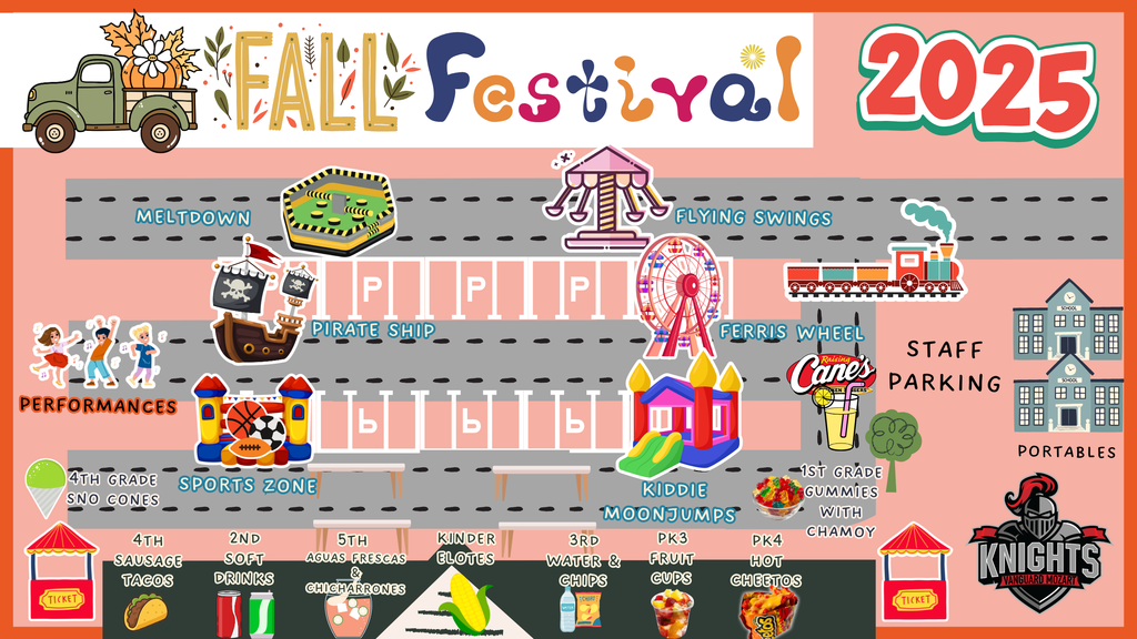 Fall Festival Map Attractions