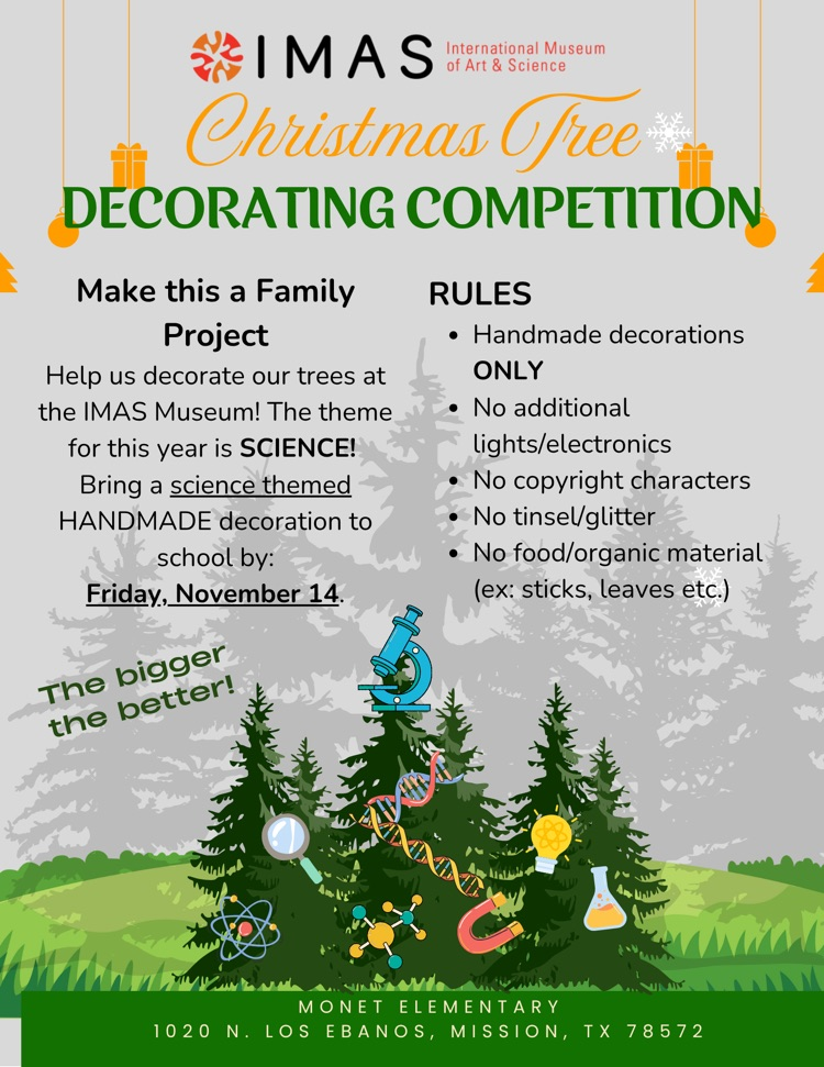 Science themed Christmas tree