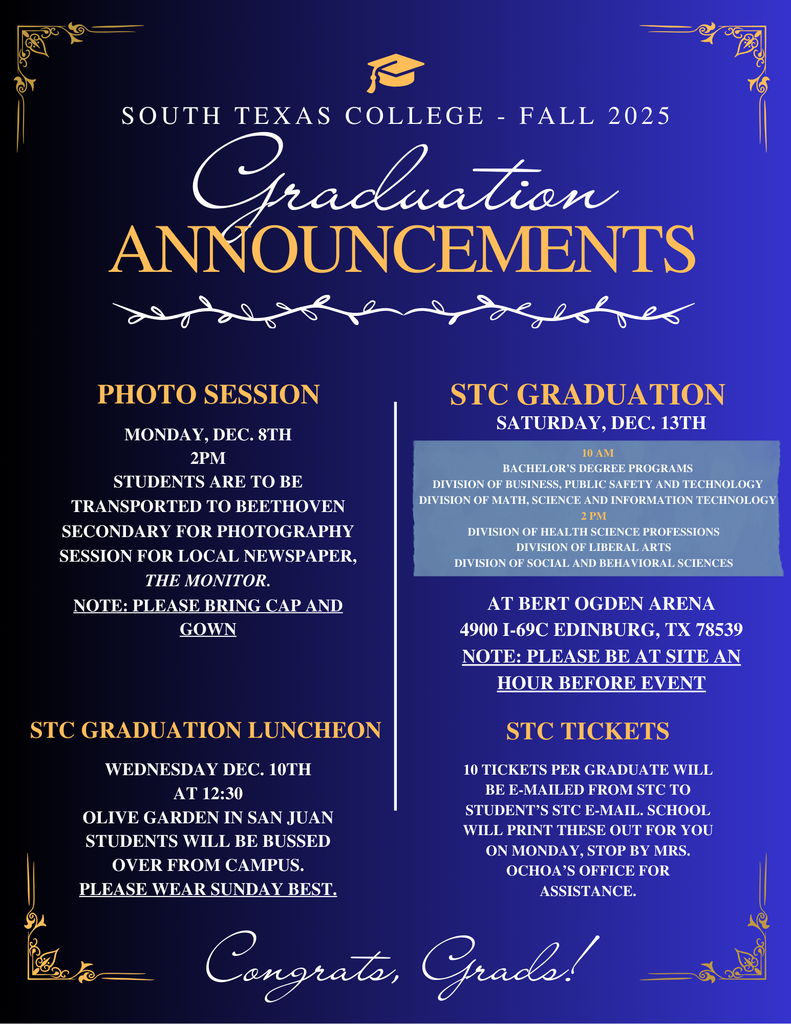STC Announcement