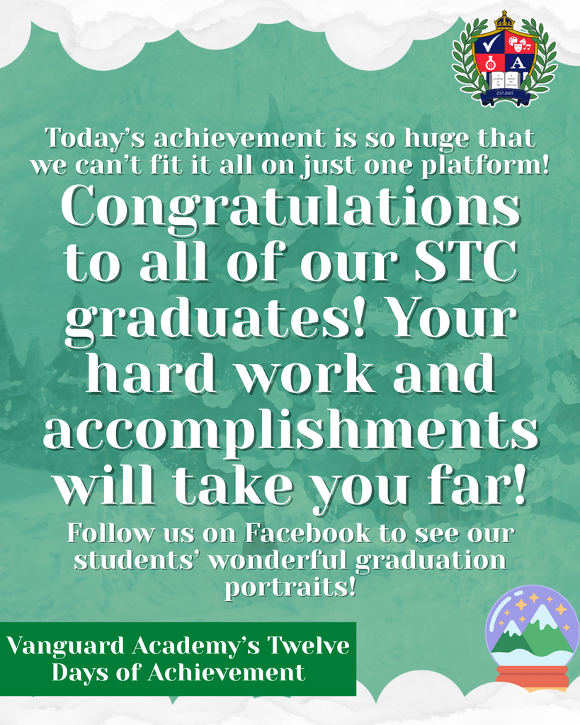 12 days of christmas green STC grads