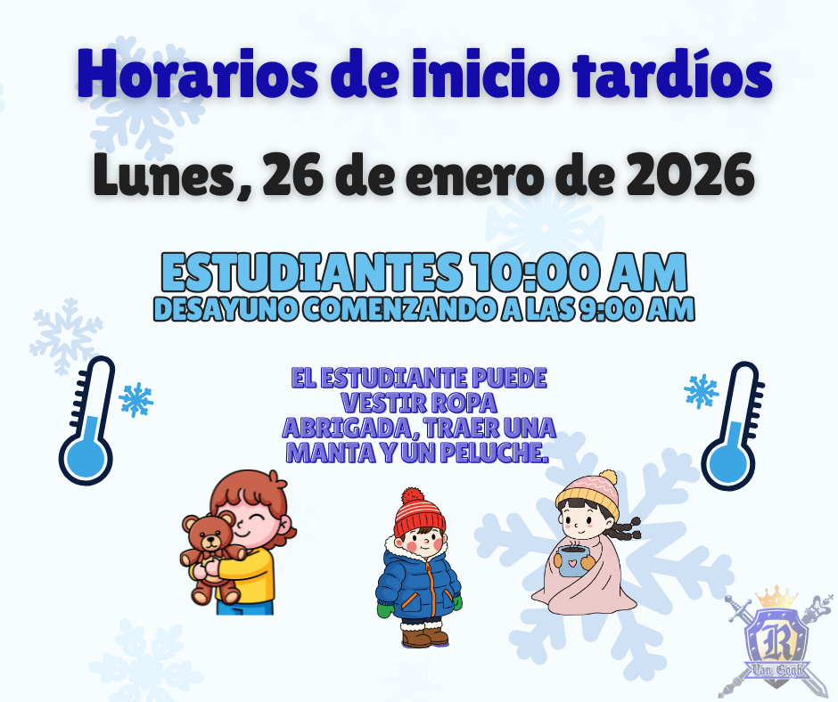 Late Start for Monday