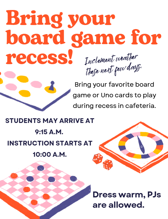 Board games for recess