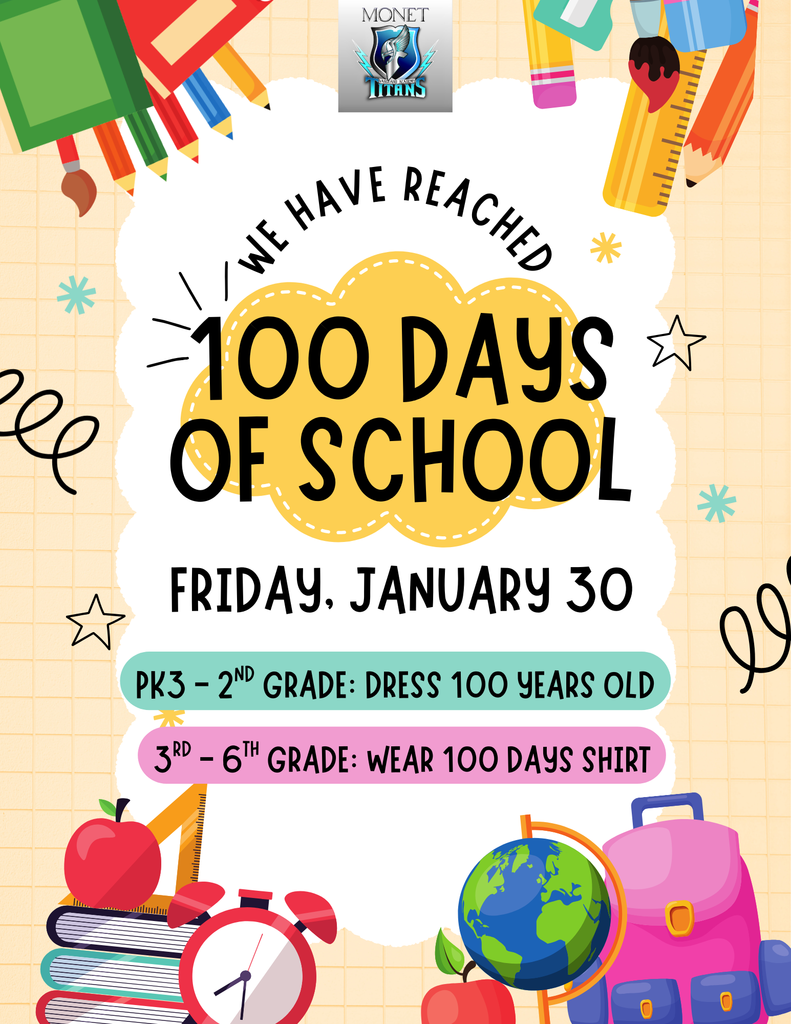 100 days of school