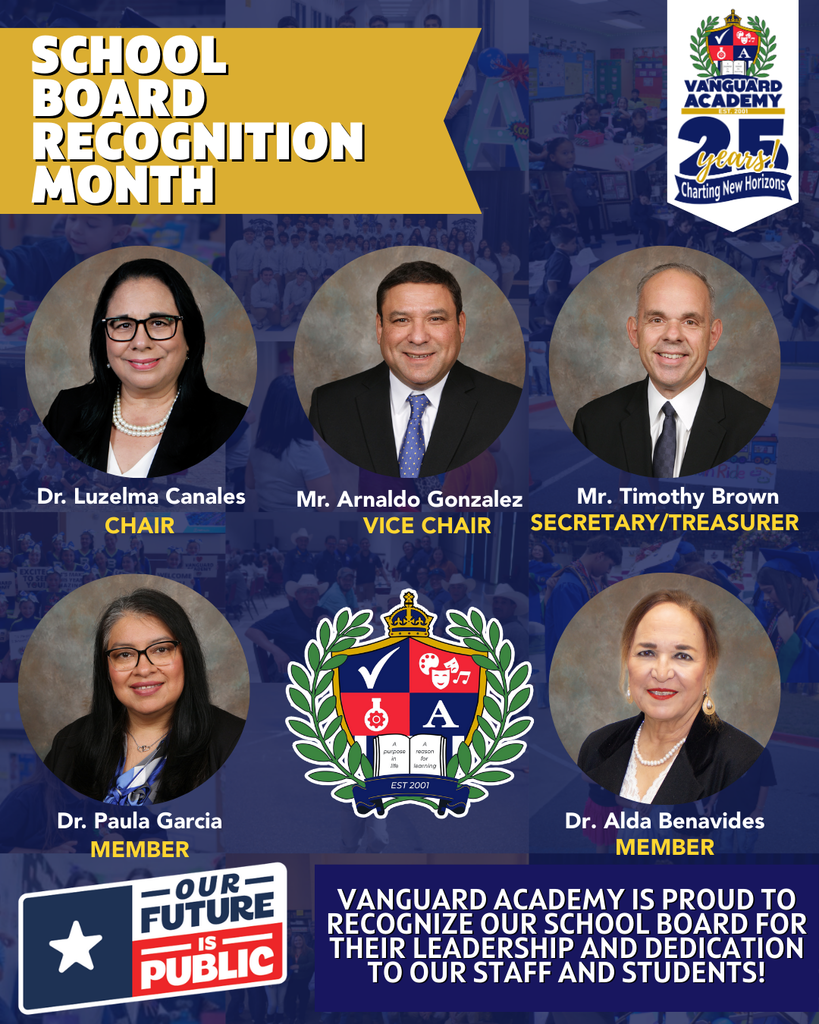 School Board Recognition Month Graphic