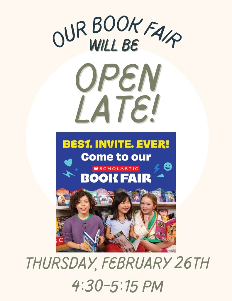 Book Fair open late tomorrow