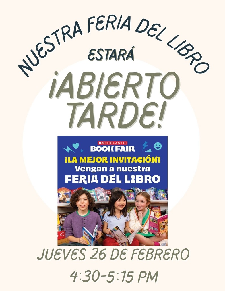 Book Fair open late tomorrow