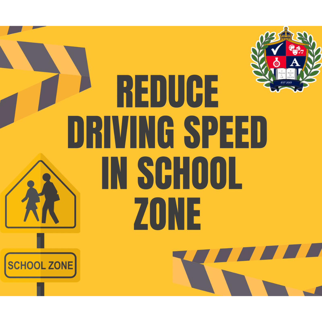 Reduce Driving Speed in School Zone